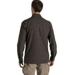 Best Craghoppers NosiLife Pro V overhemd heren woodland green