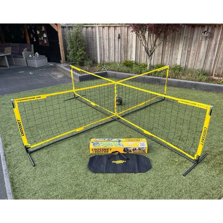 Hot CROSSNET Four Square Soccer spel