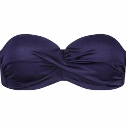 Hot Cyell Satin Navy Padded Wired bikini top dames