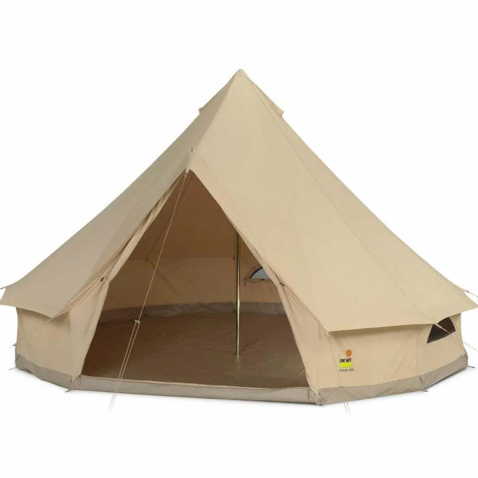 De Wit Sherpa 400 groepstent beige