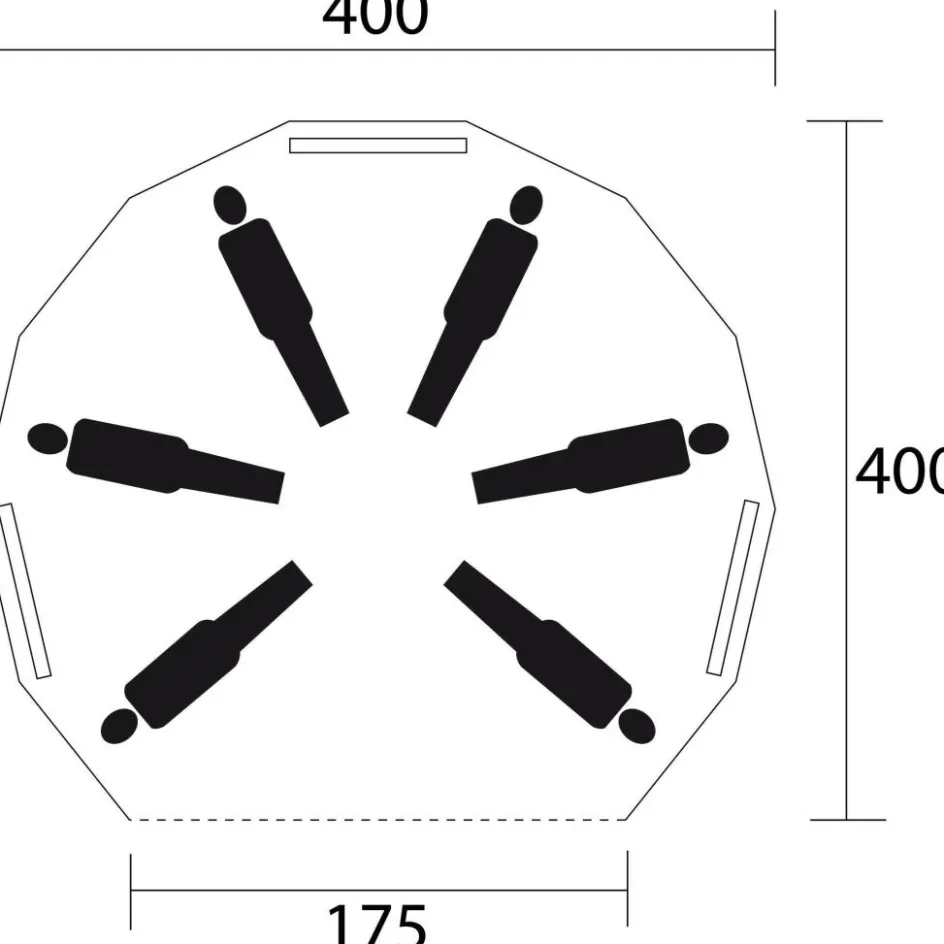 De Wit Sherpa 400 groepstent beige