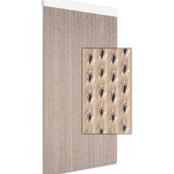 Hot Degor Milan vliegengordijn 195 x 60 cm black