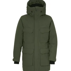 Didriksons Drew parka outdoor jack heren deep green