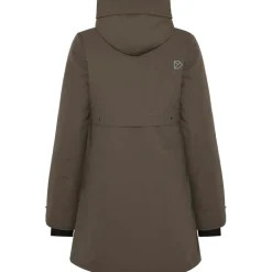 Hot Didriksons Helle parka outdoor jack dames mocha brown