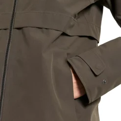 Hot Didriksons Helle parka outdoor jack dames mocha brown