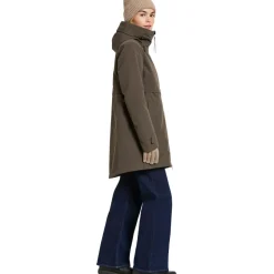 Hot Didriksons Helle parka outdoor jack dames mocha brown