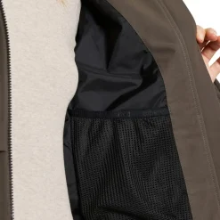 Hot Didriksons Helle parka outdoor jack dames mocha brown