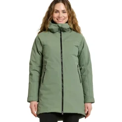 Didriksons Marget parka outdoor jack dames light moss