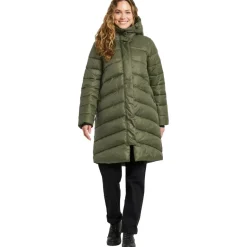 Didriksons Marion parka outdoor jack dames deep green