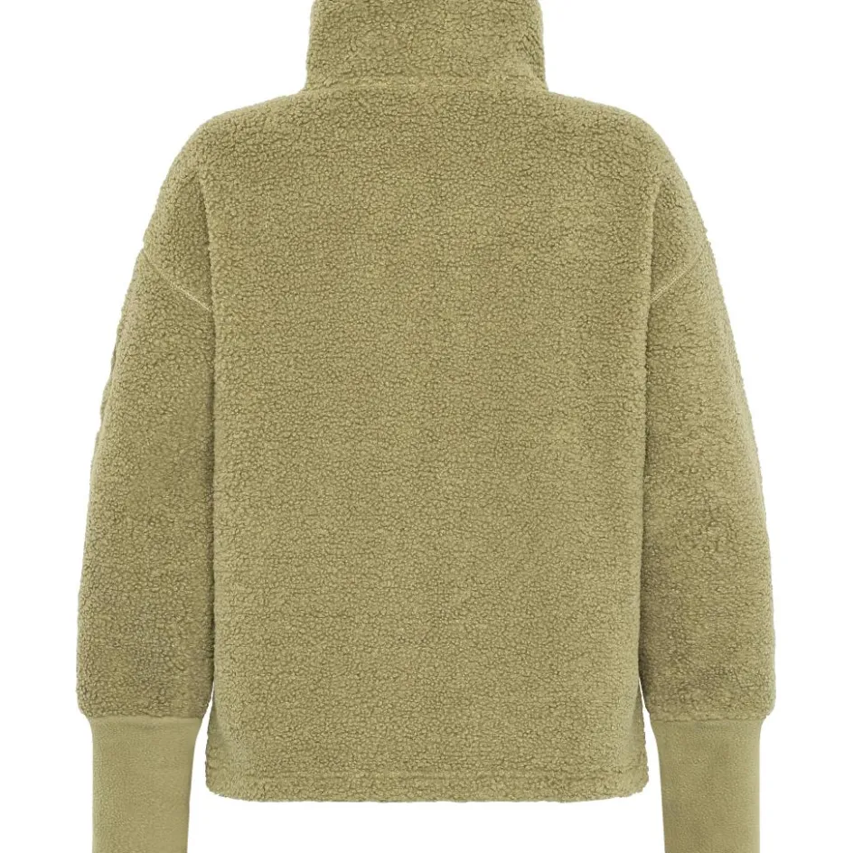 Didriksons Mella vest dames olive green