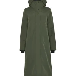 Didriksons Selia parka outdoor jack dames deep green