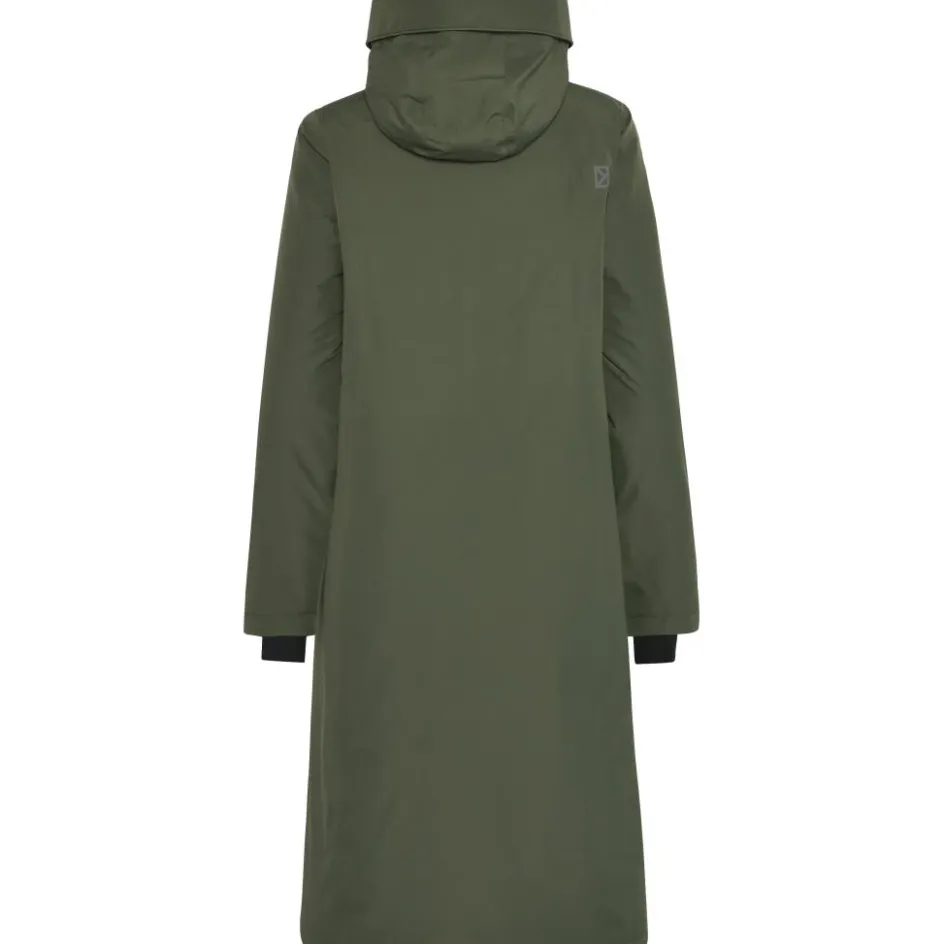 Didriksons Selia parka outdoor jack dames deep green