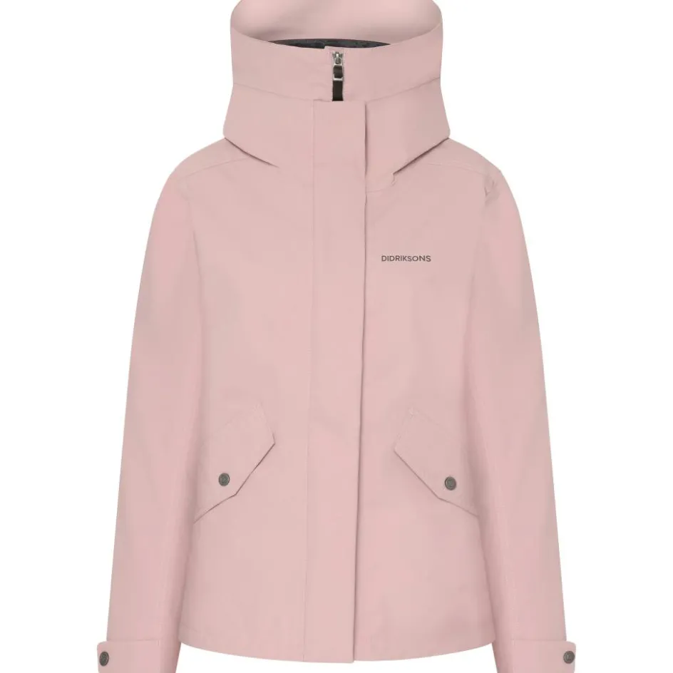 Didriksons Silja softshell jas dames oyster lilac