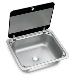 Hot Dometic CE99 spoelbak silver