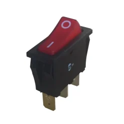 Dometic koelkastschakelaar 12V rood met lampje