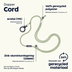 Dopper koord sage green
