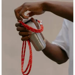 Online Dopper koord silver red