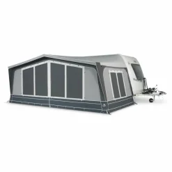 Outlet Doréma Diamond XL300 De Luxe voortent 25 mm stalen frame  antraciet