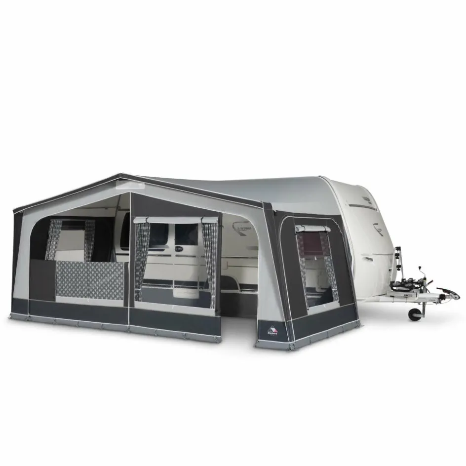 Sale Doréma Monza 240 DeLuxe voortent 25 mm stalen frame antraciet