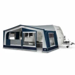 Doréma Monza XL270 voortent 25 mm stalen frame blauw