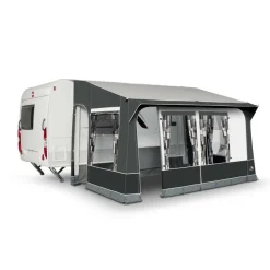 Doréma Quattro deeltent 380 x 240 cm 25 mm stalen frame  antraciet