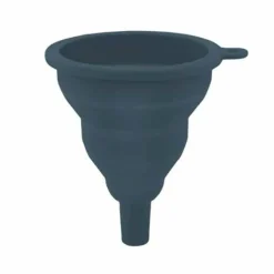 Hot Dotz Opvouwbare trechter van siliconen aquablauw