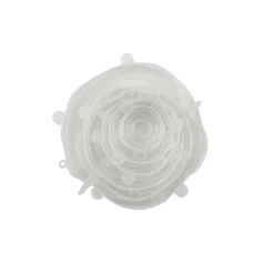 Hot Dotz Siliconen vershouddeksels ø 6 - 21 cm transparant 6-pack