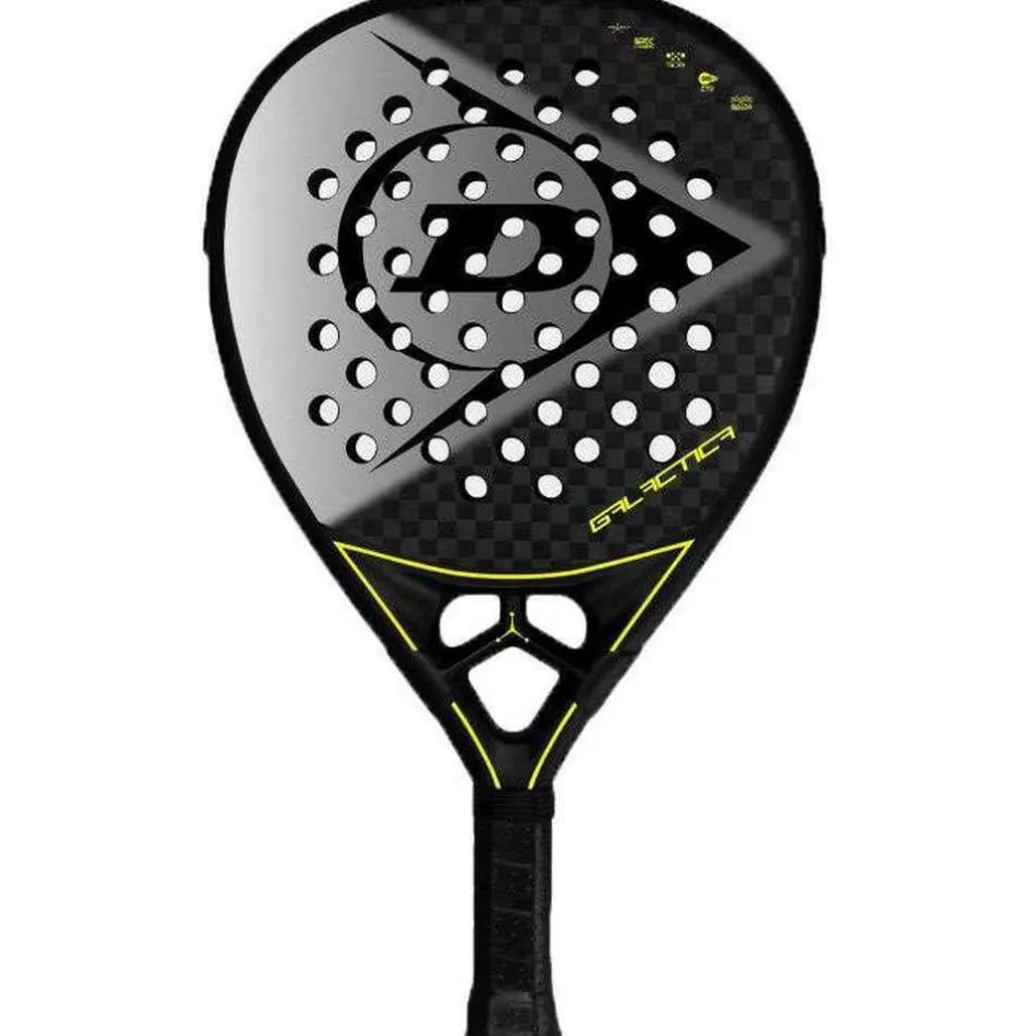 Clearance Dunlop Galactica padel racket senior black