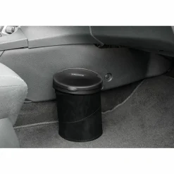 Dunlop Opvouwbare prullenbak 4 liter zwart