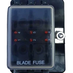 Outlet DWS ATO Steekzekeringhouder + 6 leds