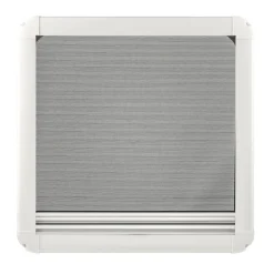 DWS Camping  Klapraam getint inclusief combihor wit 500 x 500  mm