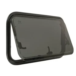 Online DWS Camping  Klapraam getint inclusief combihor wit 900 x 500  mm