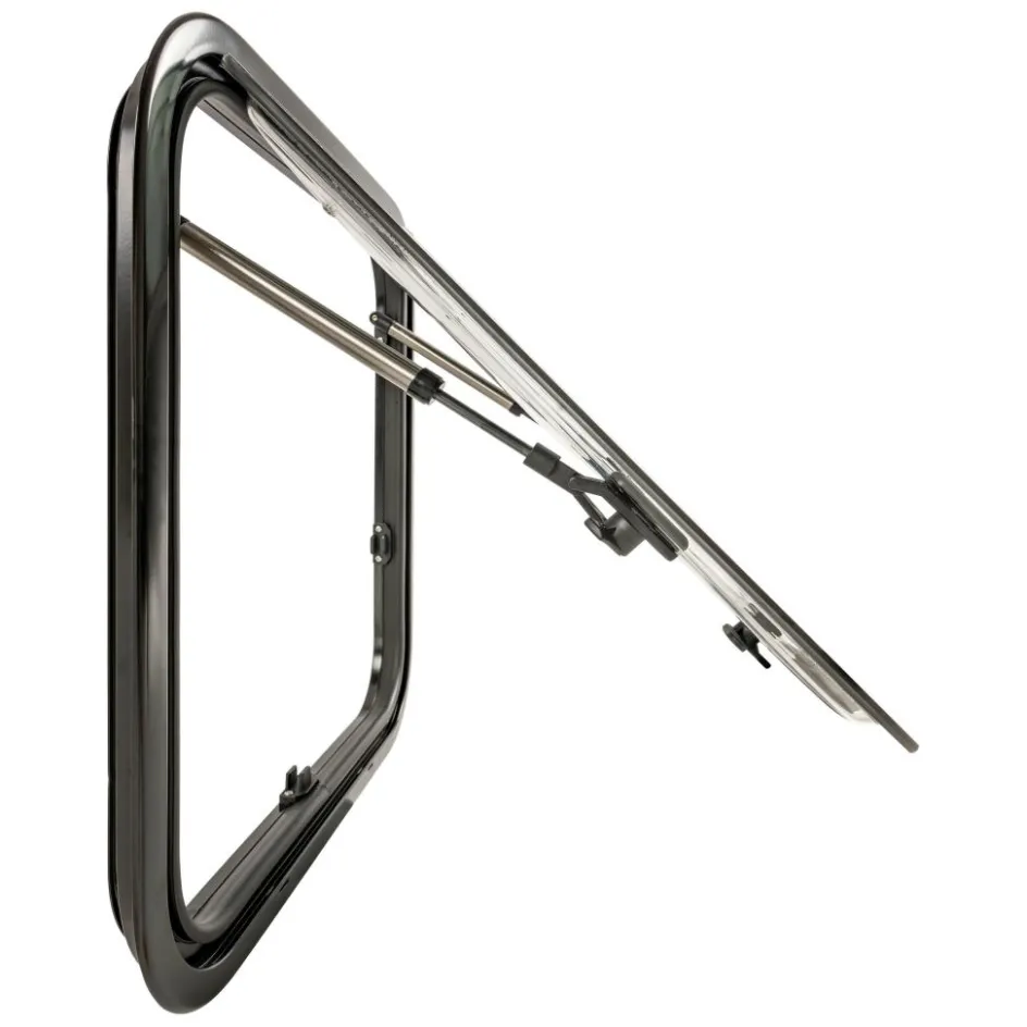 Online DWS Camping Klapraam getint inclusief combihor wit 900 x 500 mm