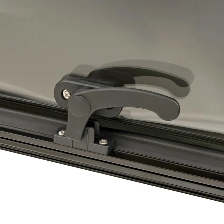 Online DWS Camping Klapraam getint inclusief combihor wit 900 x 500 mm