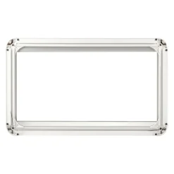 Online DWS Camping Klapraam getint inclusief combihor wit 900 x 500 mm