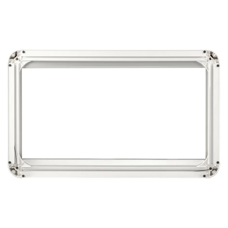 Online DWS Camping Klapraam getint inclusief combihor wit 900 x 500 mm