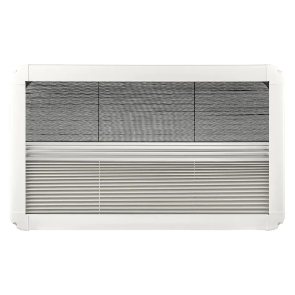 Online DWS Camping Klapraam getint inclusief combihor wit 900 x 500 mm