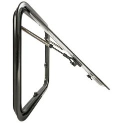 DWS Camping  Klapraam getint inclusief combihor wit 900 x 450  mm