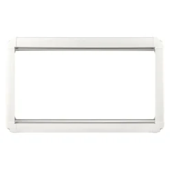 DWS Camping  Klapraam getint inclusief combihor wit 700 x 350  mm