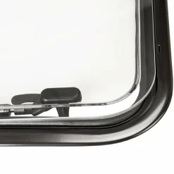 Online DWS Camping  Klapraam transparant inclusief combihor wit 700 x  350 mm