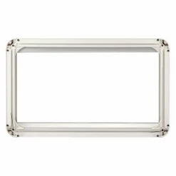 Online DWS Camping  Klapraam transparant inclusief combihor wit 700 x  350 mm