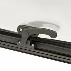 Outlet DWS Camping Klapraam transparant inclusief combihor wit 800 x 400 mm