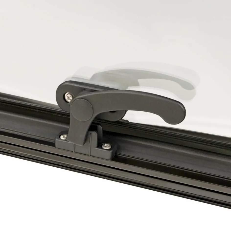 Outlet DWS Camping Klapraam transparant inclusief combihor wit 800 x 400 mm