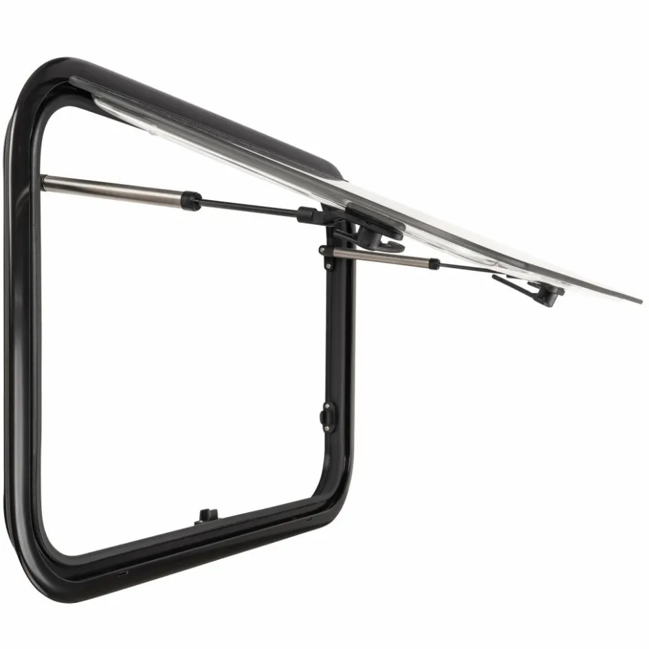 Outlet DWS Camping Klapraam transparant inclusief combihor wit 800 x 400 mm