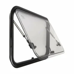 DWS Camping  Klapraam transparant inclusief combihor wit 1200 x 500 mm