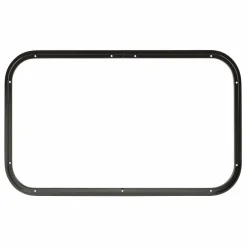 DWS Camping  Klapraam transparant inclusief combihor wit 1200 x 500 mm