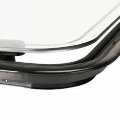 DWS Camping  Klapraam transparant inclusief combihor wit 1200 x 500 mm