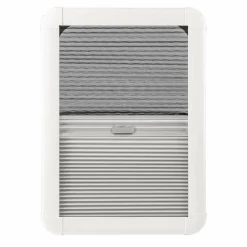 DWS Camping  Klapraam transparant inclusief combihor wit 350 x  500 mm