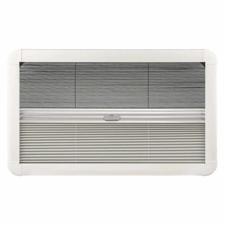 Outlet DWS Camping Klapraam transparant inclusief combihor wit 700 x 400 mm