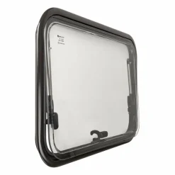 Outlet DWS Camping Klapraam transparant inclusief combihor wit 700 x 400 mm